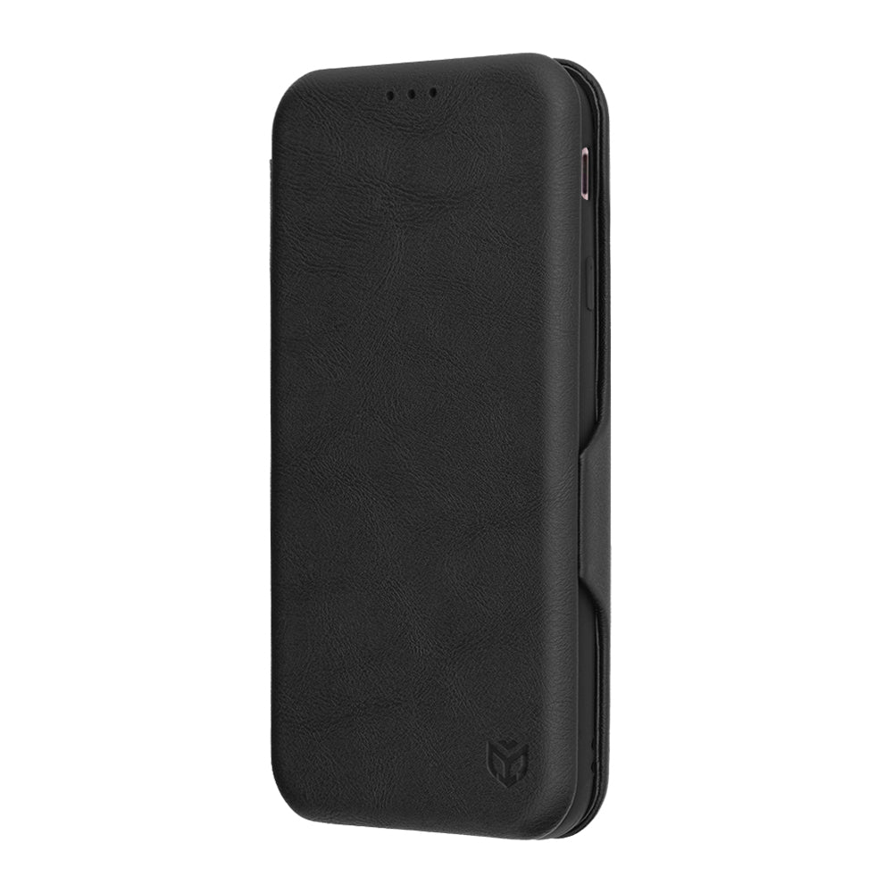 Custodia per Samsung Galaxy J7 (2017) J730, Techsuit, Safe Wallet Plus, Nera