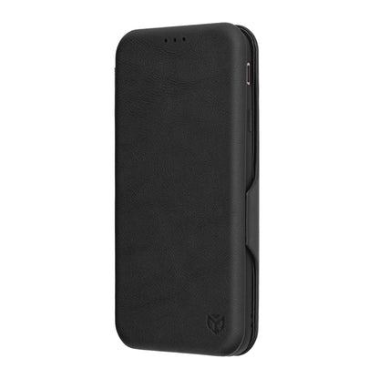Custodia per Samsung Galaxy J7 (2017) J730, Techsuit, Safe Wallet Plus, Nera