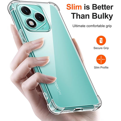 Custodia per Samsung Galaxy M56 M566, Techsuit, Shockproof Clear, Trasparente