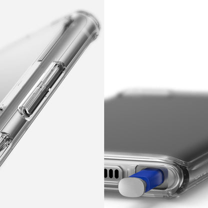 Case for Samsung Galaxy Note 10+ 5G N976 / Note 10+ N975, Ringke, Fusion, Transparent