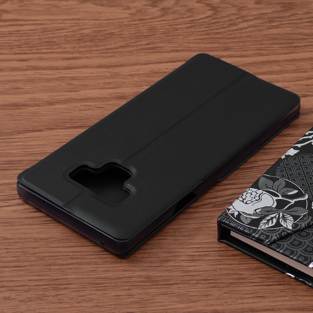 Custodia per Samsung Galaxy Note 9 N960, Techsuit, eFold, Nera
