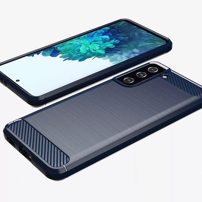 Case for Samsung Galaxy S20 FE 2022 G781 / S20 FE 5G G781 / S20 FE G780, Techsuit, Carbon, Blue