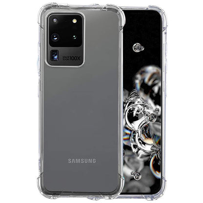 Custodia per Samsung Galaxy S20 Ultra 5G G988 / S20 Ultra G988, Techsuit, Shockproof Clear, Trasparente