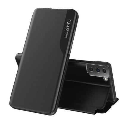 Custodia per Samsung Galaxy S21 FE 5G G990, Techsuit, eFold, Nera