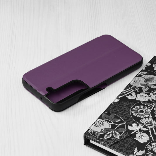 Custodia per Samsung Galaxy S22 5G S901, Techsuit, eFold, Viola