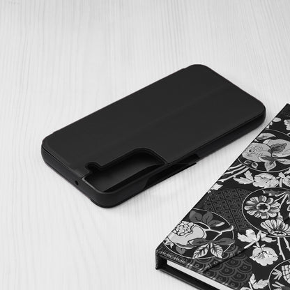 Custodia per Samsung Galaxy S22 5G S901, Techsuit, eFold, Nera