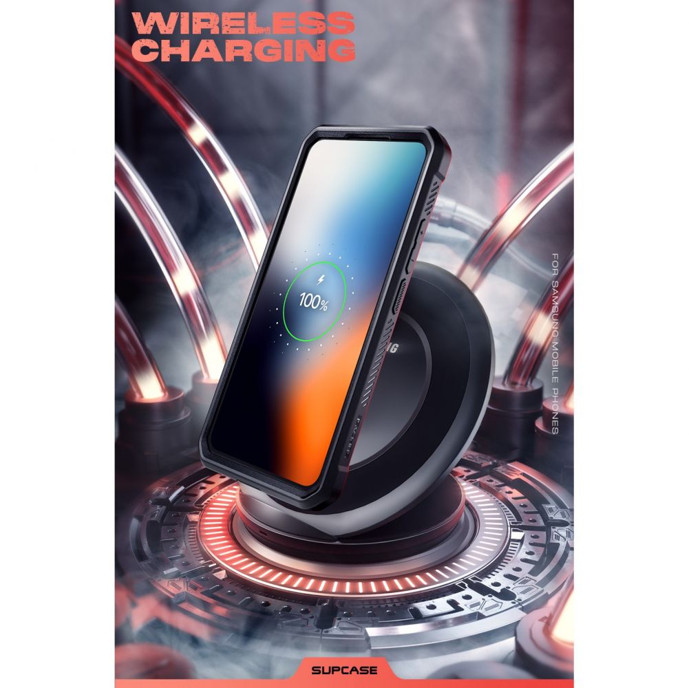 Custodia per Samsung Galaxy S22+ 5G S906, Supcase, Unicorn Beetle Pro, Nera