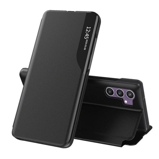 Custodia per Samsung Galaxy S23 FE S711, Techsuit, eFold, Nera