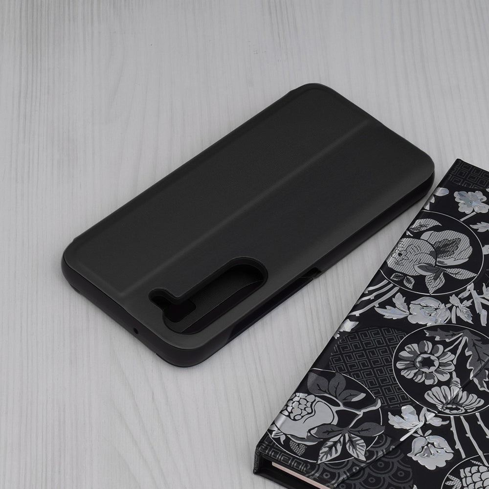 Custodia per Samsung Galaxy S23 S911, Techsuit, eFold, Nera