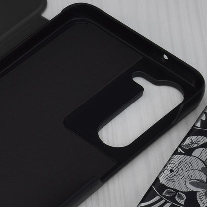 Custodia per Samsung Galaxy S23 S911, Techsuit, eFold, Nera