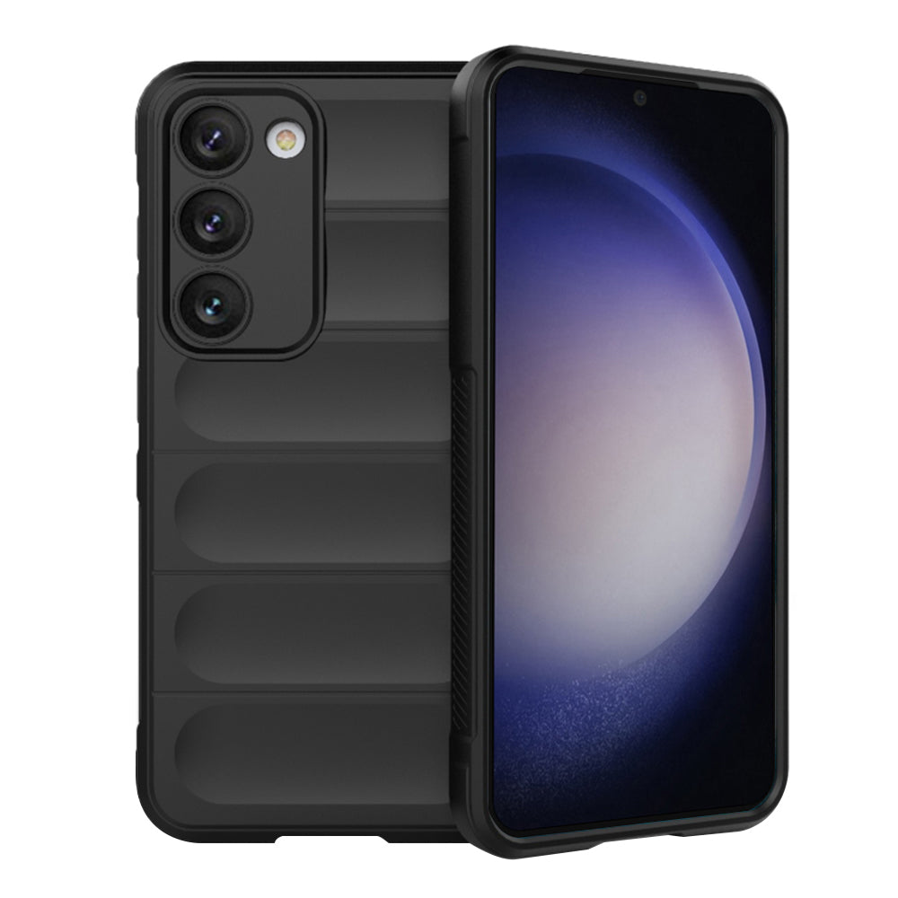 Custodia per Samsung Galaxy S23 S911, Techsuit, Magic Shield, Nera