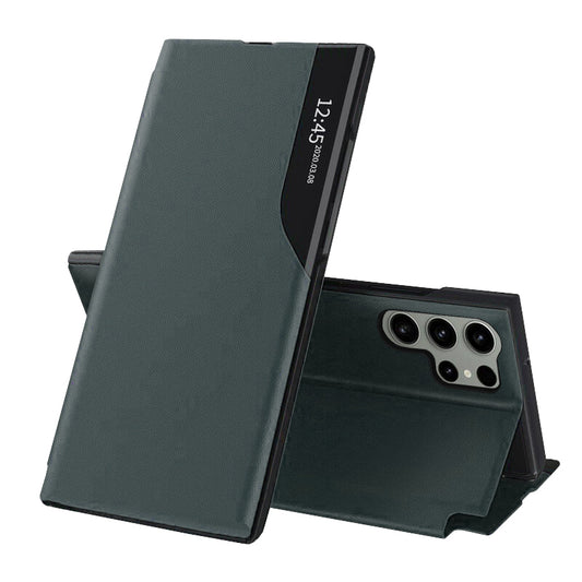 Custodia per Samsung Galaxy S23 Ultra S918, Techsuit, eFold, Verde