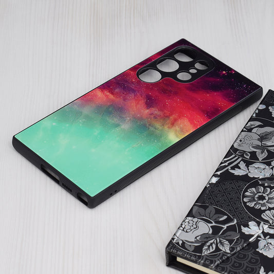 Custodia per Samsung Galaxy S23 Ultra S918, Techsuit, Glaze, Turchese