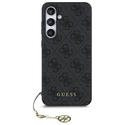 Custodia per Samsung Galaxy S24 FE S721, Guess, 4G Charm, Grigio