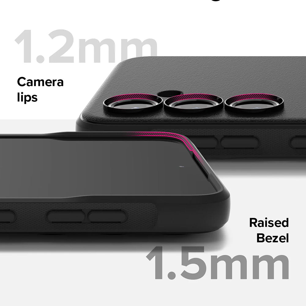 Custodia per Samsung Galaxy S24 FE S721, Ringke, Onyx, Nera