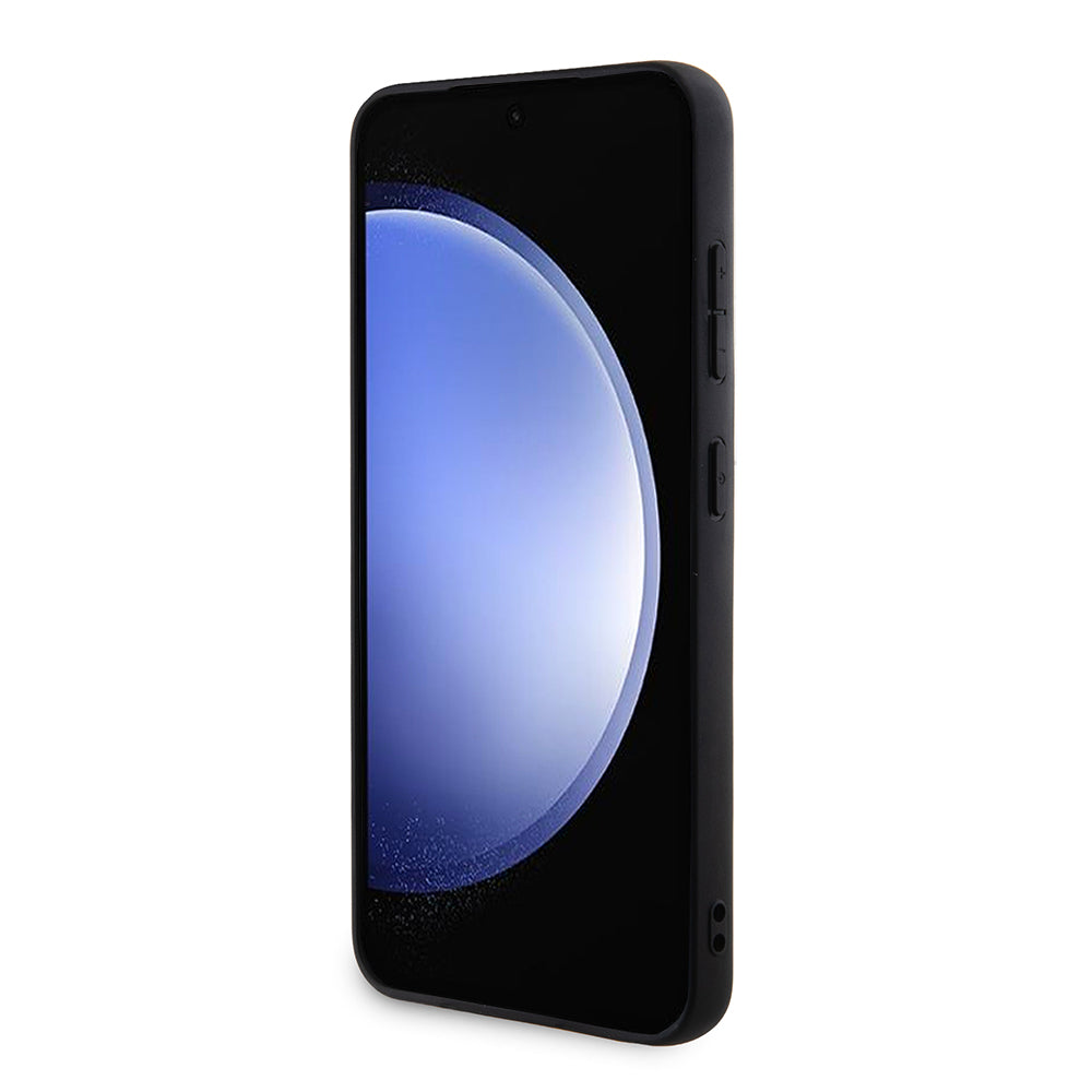 Custodia per Samsung Galaxy S24+ S926, Guess, 4G Big Logo, Blu