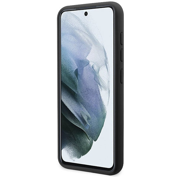 Custodia per Samsung Galaxy S24+ S926, Karl Lagerfeld, Silicone Choupette, Nera