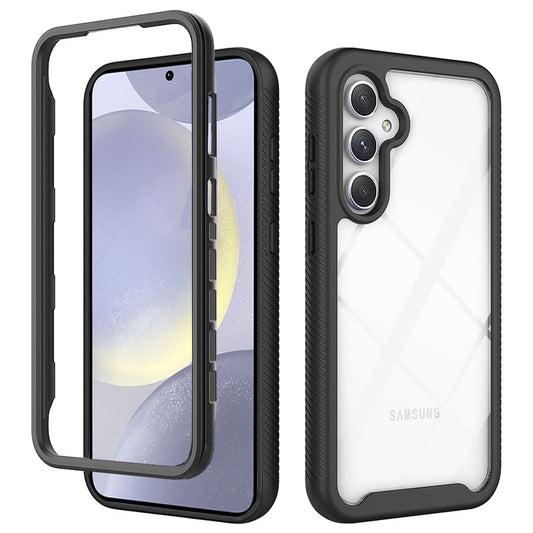 Custodia per Samsung Galaxy S24+ S926, Techsuit, Defense360 Pro, Nera
