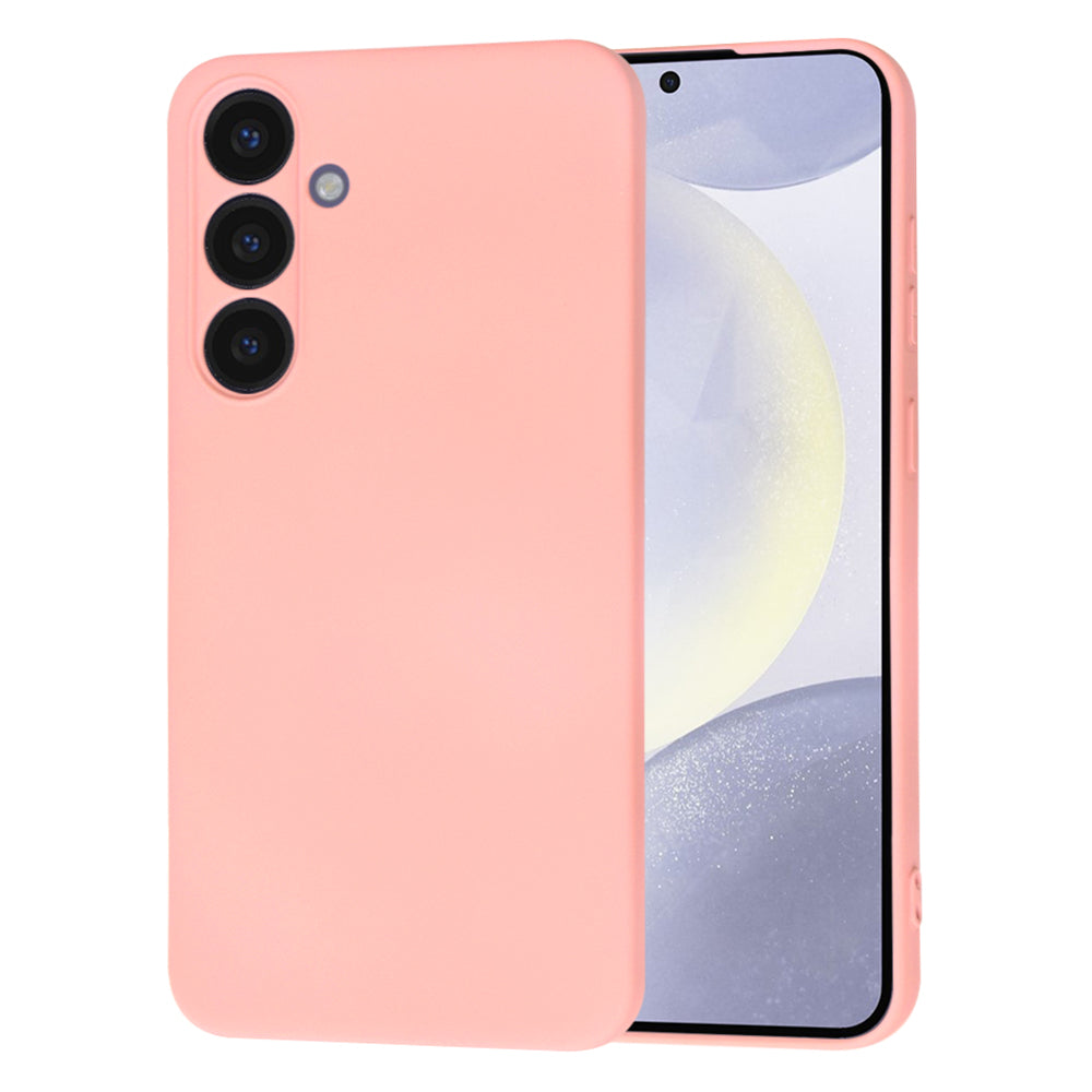 Custodia per Samsung Galaxy S24+ S926, Techsuit, SoftFlex, Rosa Chiaro