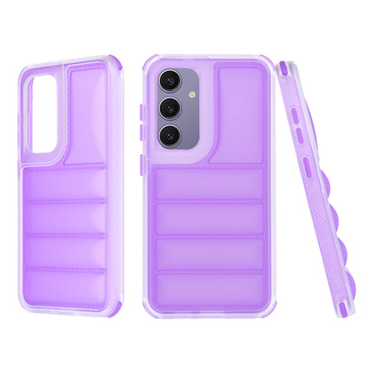 Custodia per Samsung Galaxy S24+ S926, Techsuit, Wave Shield, Viola