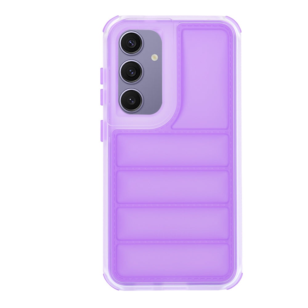 Custodia per Samsung Galaxy S24+ S926, Techsuit, Wave Shield, Viola
