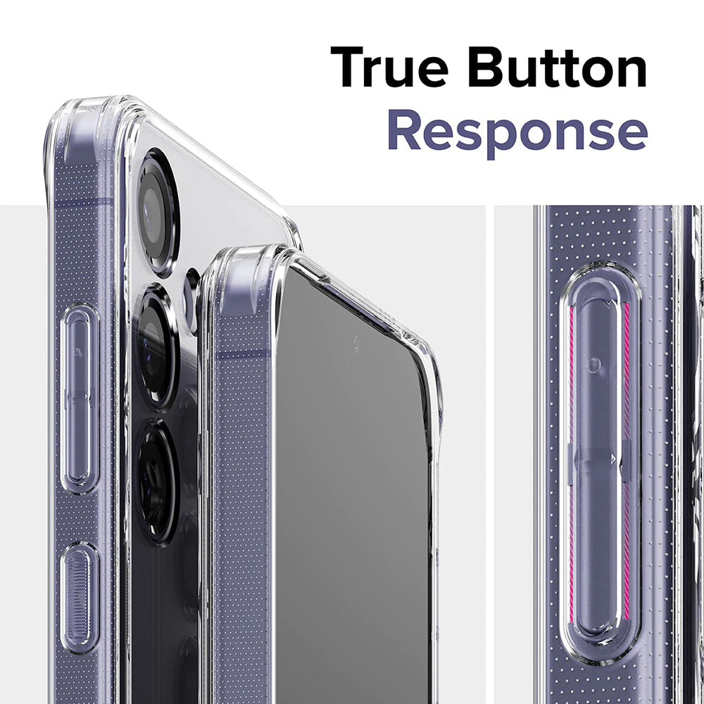 Custodia per Samsung Galaxy S24 S921, Ringke, Fusion, Trasparente