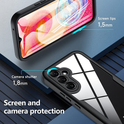 Custodia per Samsung Galaxy S24 S921, Techsuit, ColorVerse 360, Nera