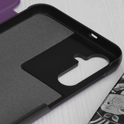 Custodia per Samsung Galaxy S24 S921, Techsuit, eFold, Viola