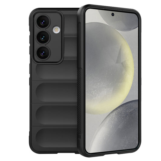 Custodia per Samsung Galaxy S24 S921, Techsuit, Magic Shield, Nera
