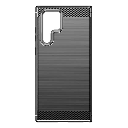 Custodia per Samsung Galaxy S24 Ultra S928, Techsuit, Carbonio, Nera