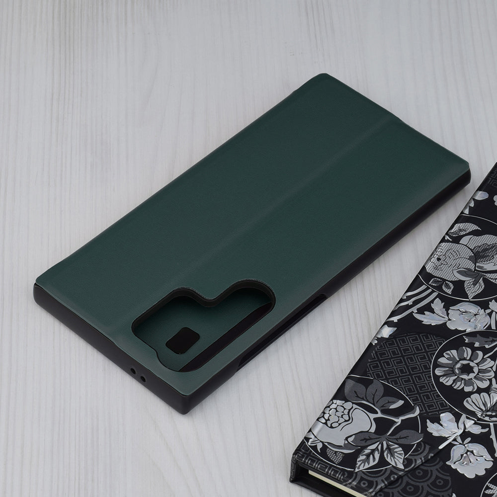 Custodia per Samsung Galaxy S24 Ultra S928, Techsuit, eFold, Verde