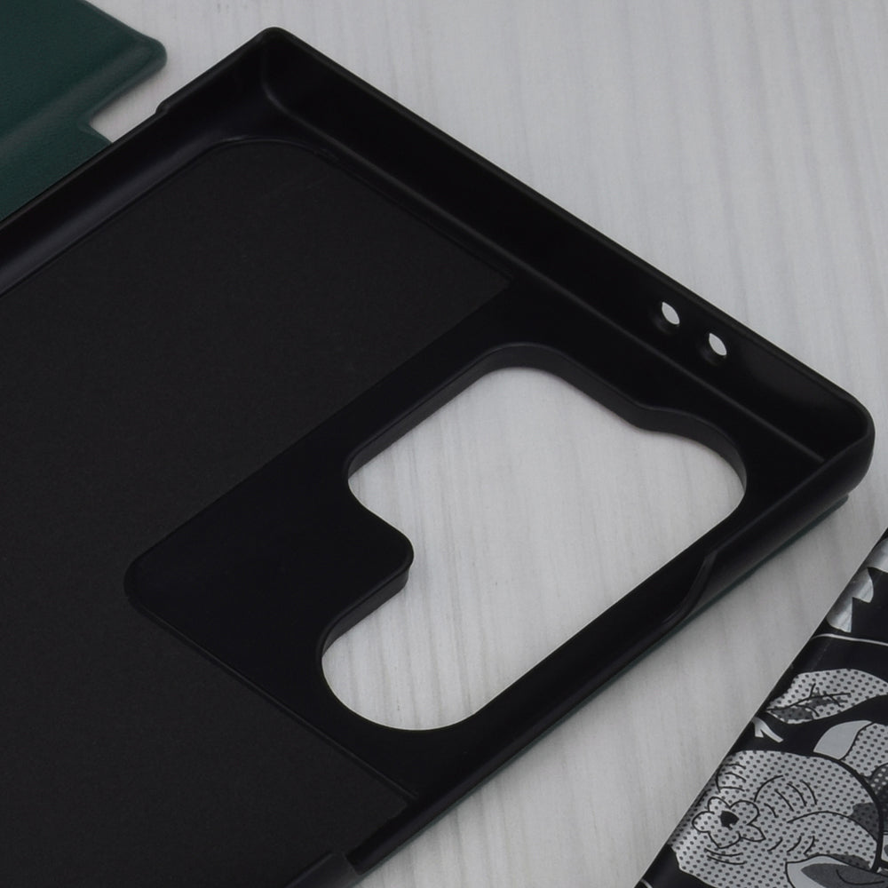 Custodia per Samsung Galaxy S24 Ultra S928, Techsuit, eFold, Verde