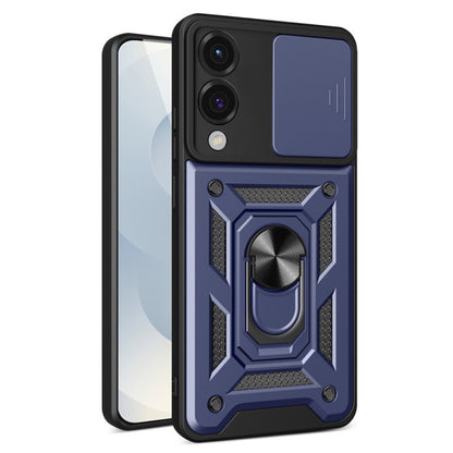Custodia per Samsung Galaxy S25 Edge S937, Techsuit, CamShield, Blu