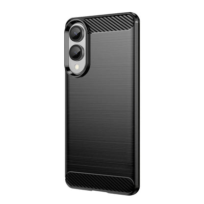 Custodia per Samsung Galaxy S25 Edge S937, Techsuit, Carbonio, Nera