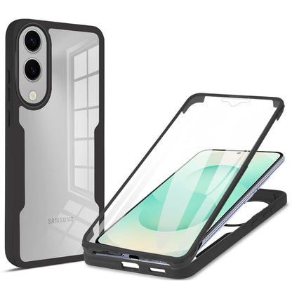 Custodia per Samsung Galaxy S25 Edge S937, Techsuit, ColorVerse 360, Nera