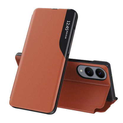 Custodia per Samsung Galaxy S25 Edge S937, Techsuit, eFold, Arancione