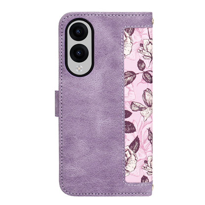 Custodia per Samsung Galaxy S25 Edge S937, Techsuit, FlipCraft, Viola