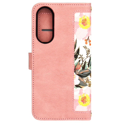Custodia per Samsung Galaxy S25 Edge S937, Techsuit, FlipCraft, Rosa