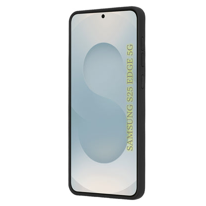 Custodia per Samsung Galaxy S25 Edge S937, Techsuit, Glinth, Nera