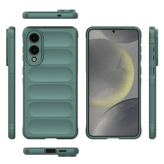 Custodia per Samsung Galaxy S25 Edge S937, Techsuit, Magic Shield, Nera