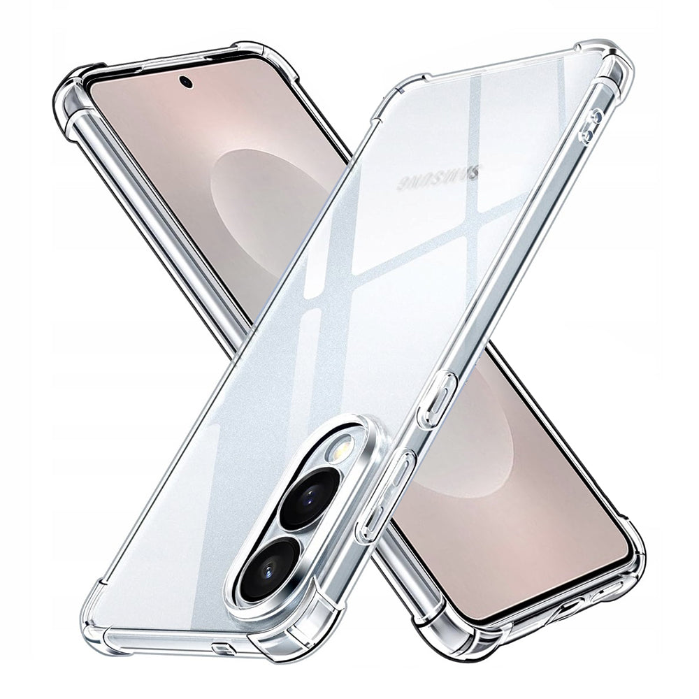 Custodia per Samsung Galaxy S25 Edge S937, Techsuit, Shockproof Clear, Trasparente