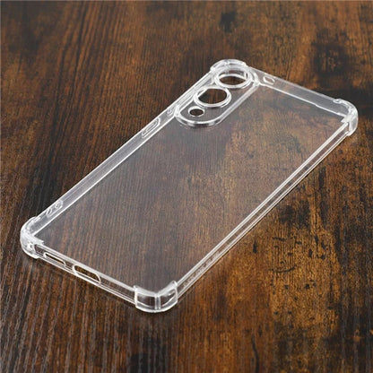 Custodia per Samsung Galaxy S25 Edge S937, Techsuit, Shockproof Clear, Trasparente
