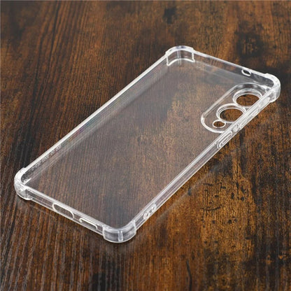 Custodia per Samsung Galaxy S25 Edge S937, Techsuit, Shockproof Clear, Trasparente