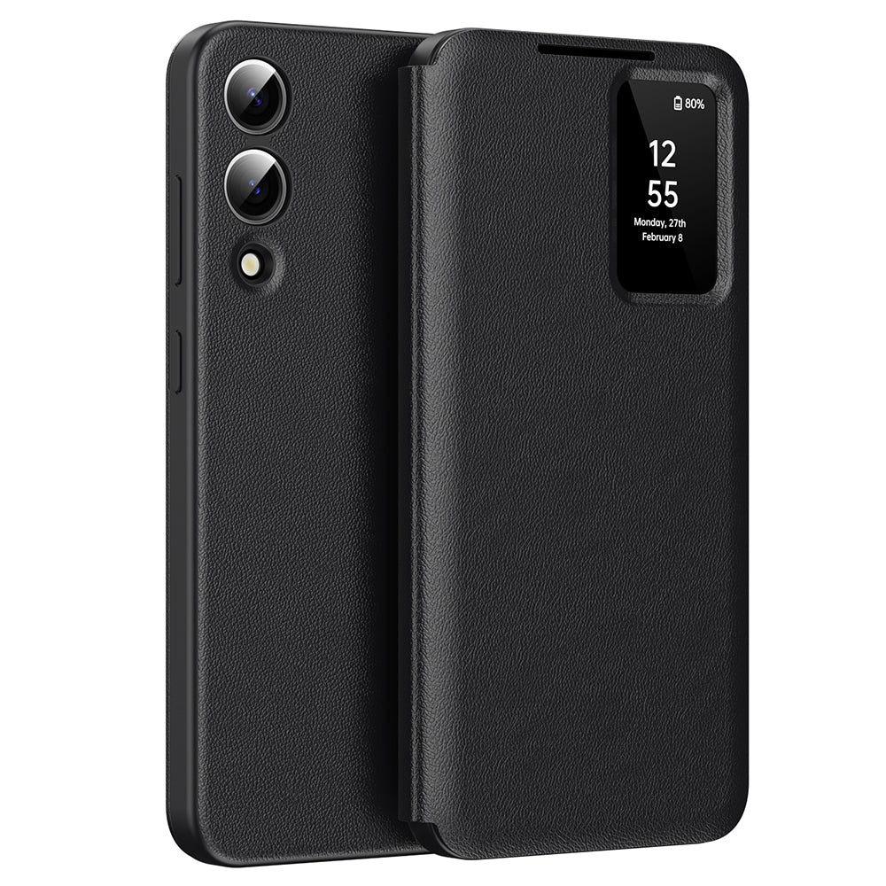 Custodia per Samsung Galaxy S25 Edge S937, Techsuit, SmartView, Nera