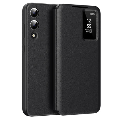 Custodia per Samsung Galaxy S25 Edge S937, Techsuit, SmartView, Nera