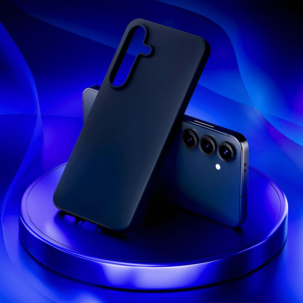 Custodia per Samsung Galaxy S25 FE, 3MK, Nera Opaca