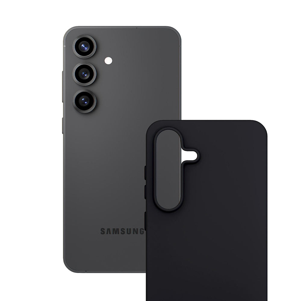 Custodia per Samsung Galaxy S25 FE, 3MK, Nera Opaca
