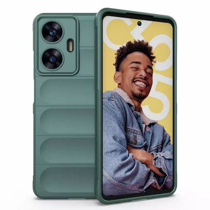 Custodia per Samsung Galaxy S25 FE, Techsuit, Magic Shield, Verde