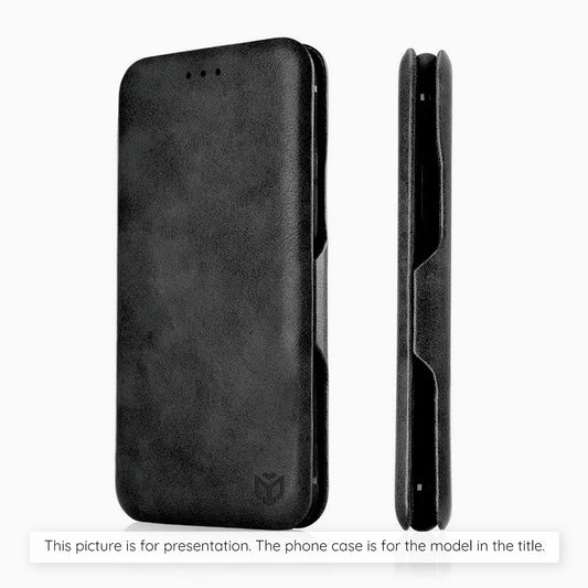 Custodia per Samsung Galaxy S25 FE, Techsuit, Safe Wallet Plus, Nera
