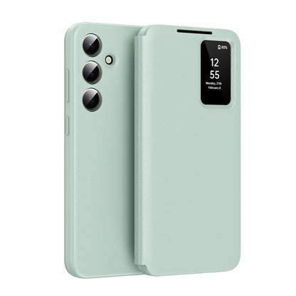 Custodia per Samsung Galaxy S25 FE, Techsuit, SmartView, Verde